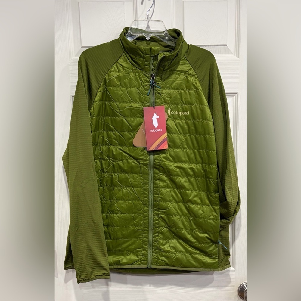 Cotopaxi Men's XL Capa Hybrid Insulated Jacket Cedar Green Stretch NWT Perform